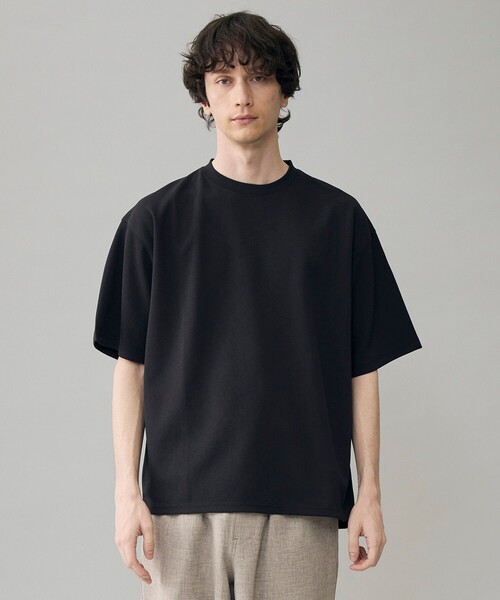 UNFILO（アンフィーロ）の「【オンオフ使える】さらさらドライ クリーンTEE（Tシャツ/カットソー・メンズ・ダークブラウン系/ブラック系/グレー系・MEDIUM/SMALL/X-LARGE/LARGE）」の2枚目の写真