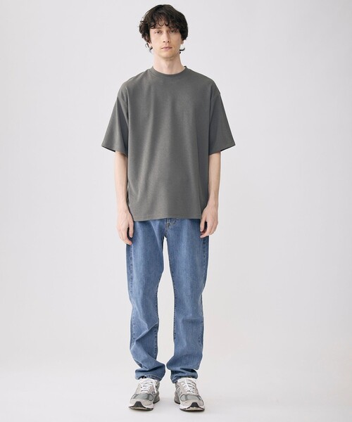 UNFILO（アンフィーロ）の「【オンオフ使える】さらさらドライ クリーンTEE（Tシャツ/カットソー・メンズ・ダークブラウン系/ブラック系/グレー系・MEDIUM/SMALL/X-LARGE/LARGE）」の21枚目の写真