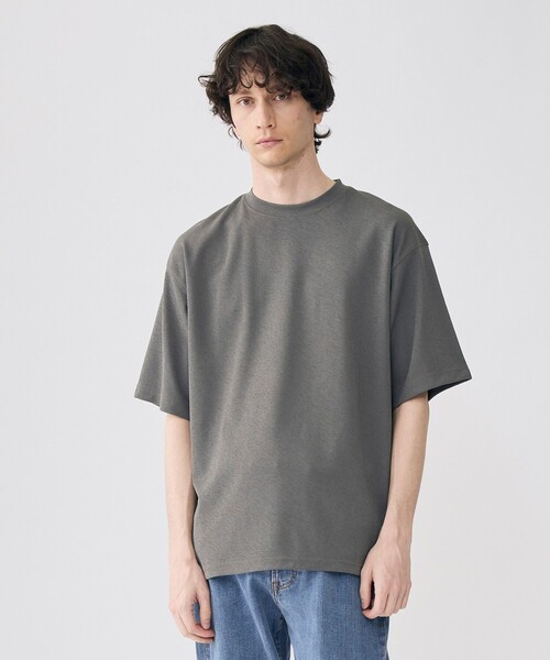 UNFILO（アンフィーロ）の「【オンオフ使える】さらさらドライ クリーンTEE（Tシャツ/カットソー・メンズ・ダークブラウン系/ブラック系/グレー系・MEDIUM/SMALL/X-LARGE/LARGE）」の15枚目の写真