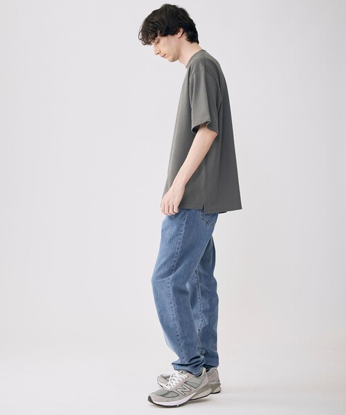 UNFILO（アンフィーロ）の「【オンオフ使える】さらさらドライ クリーンTEE（Tシャツ/カットソー・メンズ・ダークブラウン系/ブラック系/グレー系・MEDIUM/SMALL/X-LARGE/LARGE）」の17枚目の写真