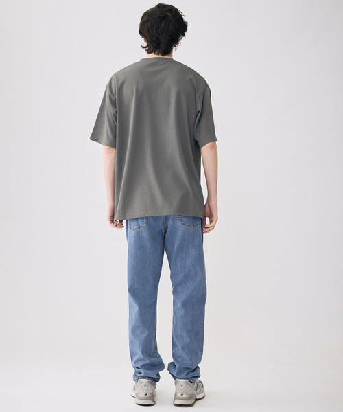UNFILO（アンフィーロ）の「【オンオフ使える】さらさらドライ クリーンTEE（Tシャツ/カットソー・メンズ・ダークブラウン系/ブラック系/グレー系・MEDIUM/SMALL/X-LARGE/LARGE）」の18枚目の写真