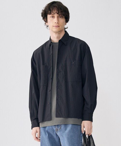 UNFILO（アンフィーロ）の「【オンオフ使える】さらさらドライ クリーンTEE（Tシャツ/カットソー・メンズ・ダークブラウン系/ブラック系/グレー系・MEDIUM/SMALL/X-LARGE/LARGE）」の19枚目の写真