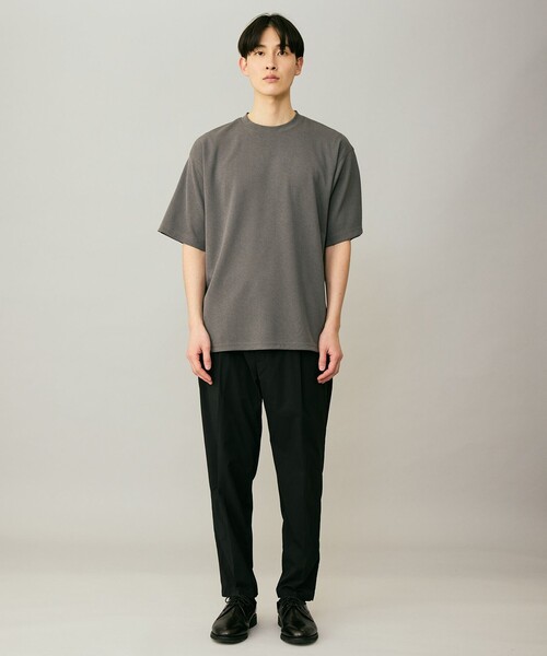 UNFILO（アンフィーロ）の「【オンオフ使える】さらさらドライ クリーンTEE（Tシャツ/カットソー・メンズ・ダークブラウン系/ブラック系/グレー系・MEDIUM/SMALL/X-LARGE/LARGE）」の11枚目の写真