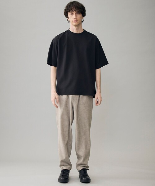 UNFILO（アンフィーロ）の「【オンオフ使える】さらさらドライ クリーンTEE（Tシャツ/カットソー・メンズ・ダークブラウン系/ブラック系/グレー系・MEDIUM/SMALL/X-LARGE/LARGE）」の14枚目の写真