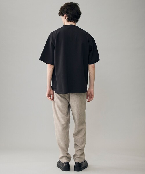 UNFILO（アンフィーロ）の「【オンオフ使える】さらさらドライ クリーンTEE（Tシャツ/カットソー・メンズ・ダークブラウン系/ブラック系/グレー系・MEDIUM/SMALL/X-LARGE/LARGE）」の6枚目の写真
