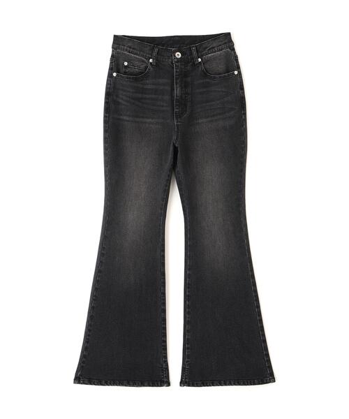 a/mie(アミー)の「<a>フレアデニム / 1216139201(デニムパンツ・レディース・ブルー/ブラック・MEDIUM/P/S/PSS/SMALL)」の3枚目の写真