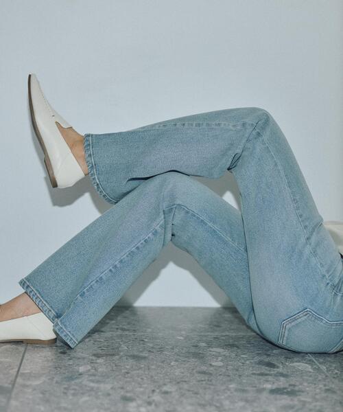 a/mie(アミー)の「<a>フレアデニム / 1216139201(デニムパンツ・レディース・ブルー/ブラック・MEDIUM/P/S/PSS/SMALL)」の13枚目の写真