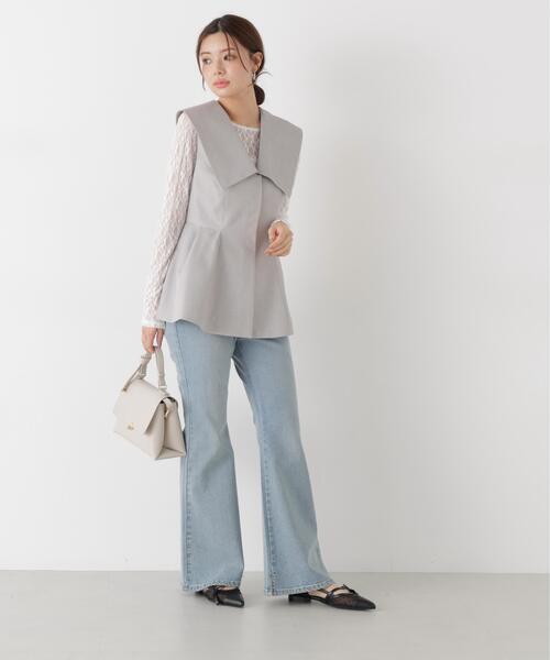 a/mie(アミー)の「<a>フレアデニム / 1216139201(デニムパンツ・レディース・ブルー/ブラック・MEDIUM/P/S/PSS/SMALL)」の19枚目の写真