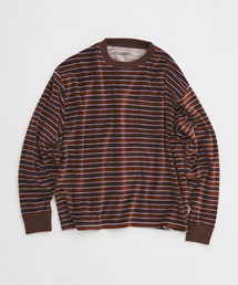 JOURNAL STANDARD relume | ベルベットタッチ ベロアボーダー ロンT(Tシャツ/カットソー)