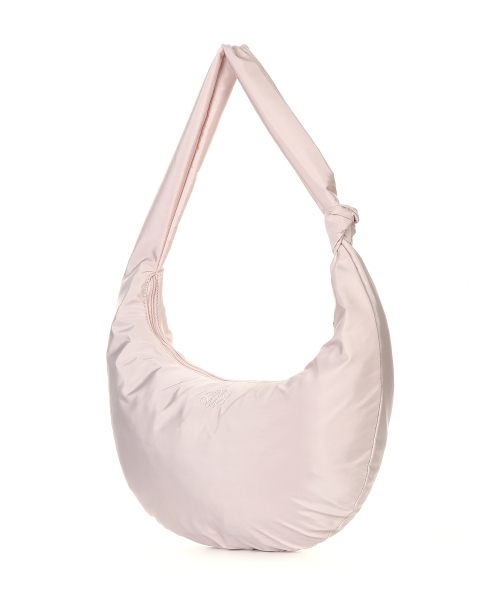 NICK&NICOLE(ニックアンドニコール)の「NICOLE NYLON SHOULDER KNOT BAG_LIGHT PINK(ショルダーバッグ・レディース・その他・ONE SIZE)」の2枚目の写真