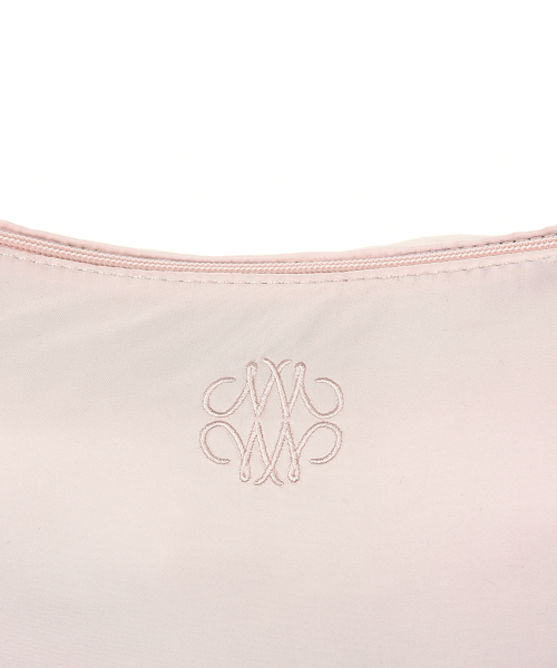 NICK&NICOLE(ニックアンドニコール)の「NICOLE NYLON SHOULDER KNOT BAG_LIGHT PINK(ショルダーバッグ・レディース・その他・ONE SIZE)」の4枚目の写真
