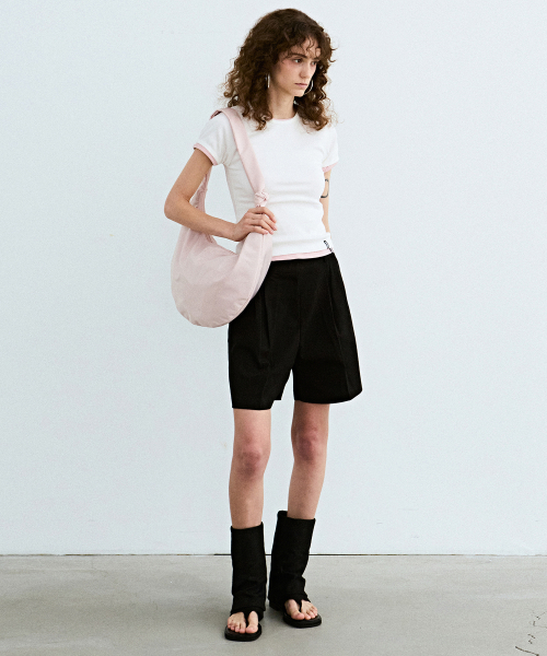 NICK&NICOLE(ニックアンドニコール)の「NICOLE NYLON SHOULDER KNOT BAG_LIGHT PINK(ショルダーバッグ・レディース・その他・ONE SIZE)」の6枚目の写真