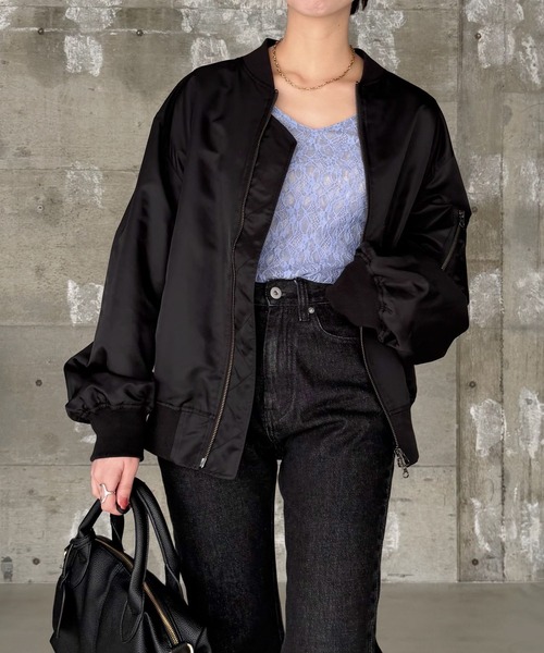 mysty woman（ミスティウーマン）の「レースリバーシブルプルオーバー 643875（Tシャツ/カットソー・レディース・グレー/アイボリー/ブラック・FREE）」の14枚目の写真