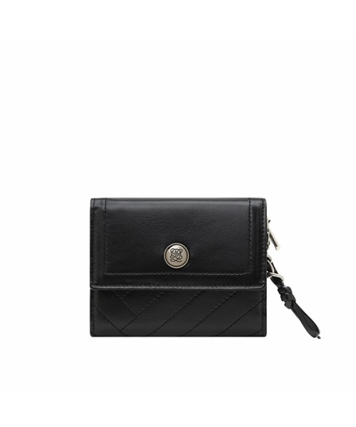 エルキルティング レディース 二つ折り財布 ST3QT01BL 【公式通販】