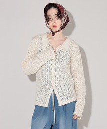 GEORGE'S（ジョージズ）の「ニットカーディガン（カーディガン/ボレロ）」