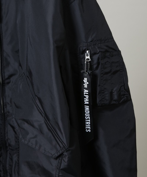 Alpha Industries（アルファインダストリーズ）の「ALPHA INDUSTRIES/別注 CWU FLIGHT JACKET（ブルゾン・メンズ・ブラック・S/M/L）」の6枚目の写真