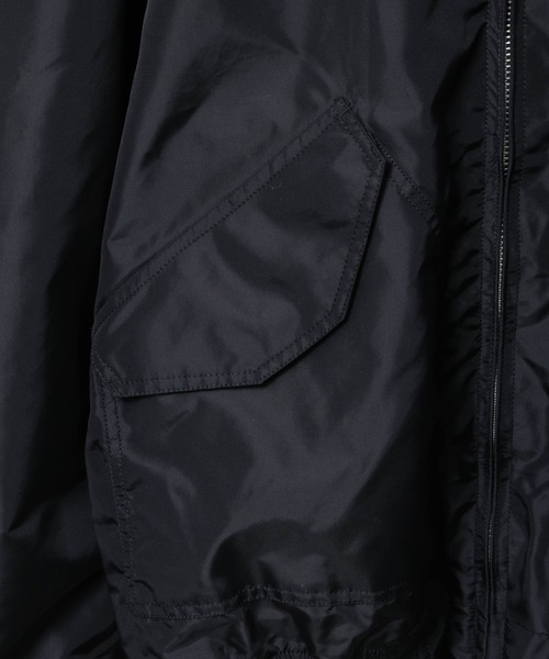 Alpha Industries（アルファインダストリーズ）の「ALPHA INDUSTRIES/別注 CWU FLIGHT JACKET（ブルゾン・メンズ・ブラック・S/M/L）」の7枚目の写真
