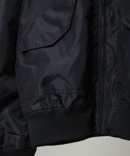Alpha Industries（アルファインダストリーズ）の「ALPHA INDUSTRIES/別注 CWU FLIGHT JACKET（ブルゾン・メンズ・ブラック・S/M/L）」の8枚目の写真