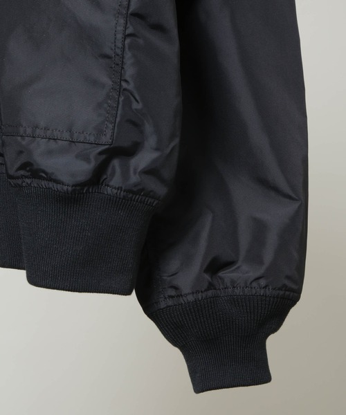 Alpha Industries（アルファインダストリーズ）の「ALPHA INDUSTRIES/別注 CWU FLIGHT JACKET（ブルゾン・メンズ・ブラック・S/M/L）」の9枚目の写真