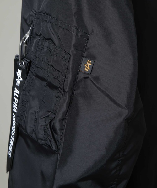 Alpha Industries（アルファインダストリーズ）の「ALPHA INDUSTRIES/別注 CWU FLIGHT JACKET（ブルゾン・メンズ・ブラック・S/M/L）」の10枚目の写真