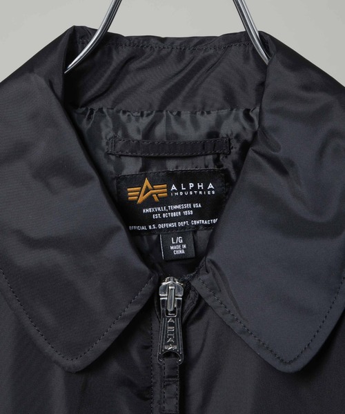 Alpha Industries（アルファインダストリーズ）の「ALPHA INDUSTRIES/別注 CWU FLIGHT JACKET（ブルゾン・メンズ・ブラック・S/M/L）」の4枚目の写真