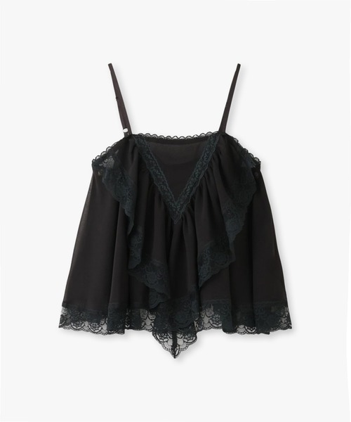 ANNA SUI NYC(アナ スイ エヌ ワイ シー)の「パネルレースキャミ(シャツ/ブラウス・レディース・オレンジ/ホワイト/ブラック・FREE)」の13枚目の写真