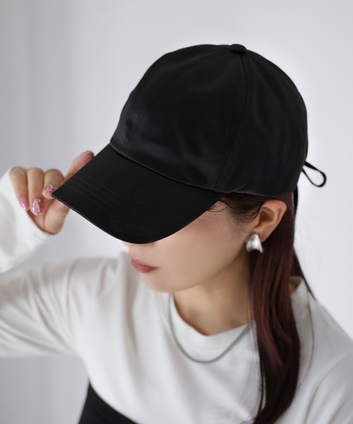 セール】バックリボンサテンキャップ（キャップ）｜Riberry（リベリー
