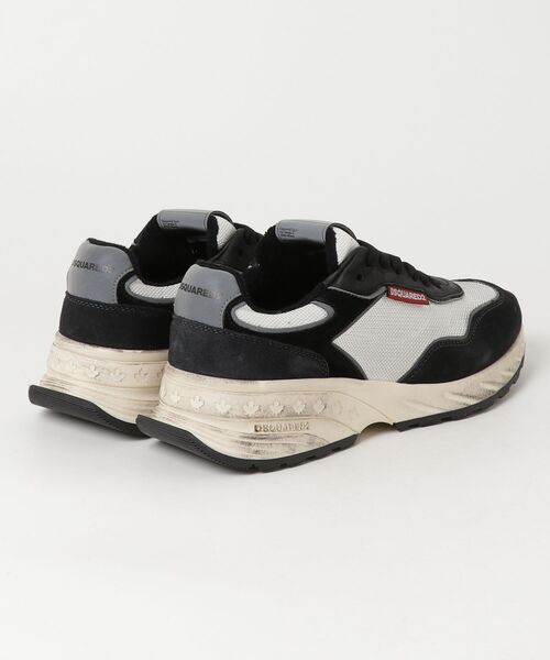 DSQUARED2（ディースクエアード）の「Sprinter Sneakers/0251（スニーカー・メンズ・グレー系その他/ブラック系その他・41/42/40）」の3枚目の写真