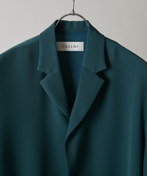 CULLNI(クルニ)の「【CULLNI exclusive for Lui's】タイロッケン半袖シャツジャケット(シャツ/ブラウス・メンズ・モカ/ブラック/ネイビー・2/1)」の13枚目の写真