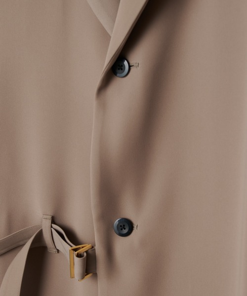 CULLNI(クルニ)の「【CULLNI exclusive for Lui's】タイロッケン半袖シャツジャケット(シャツ/ブラウス・メンズ・モカ/ブラック/ネイビー・2/1)」の14枚目の写真