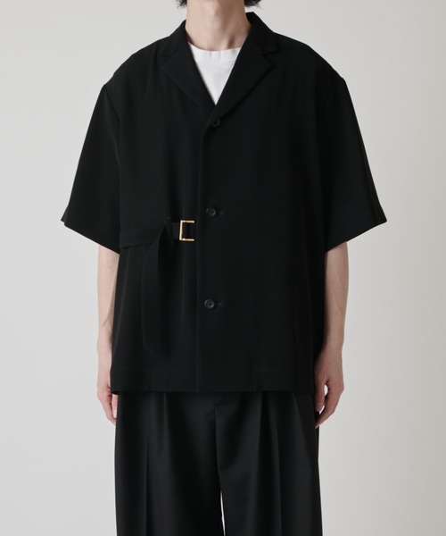 CULLNI(クルニ)の「【CULLNI exclusive for Lui's】タイロッケン半袖シャツジャケット(シャツ/ブラウス・メンズ・モカ/ブラック/ネイビー・2/1)」の20枚目の写真