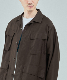 EDIFICE | スーピマ ファティーグ ジャケット(ミリタリージャケット)