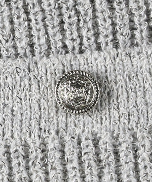 Right-on（ライトオン）の「【HONEYSUCKLE ROSE】ニットフリンジベスト (フリンジデザイン / オールシーズン / レイヤードスタイル / カジュアルエレガント)（ベスト・レディース・グレー/ライトグレー/ブラック・S/M/L）」の20枚目の写真