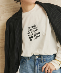 plage | JANE SMITH / ジェーンスミス JAI TANJU BE INSANE LS Tシャツ(Tシャツ/カットソー)