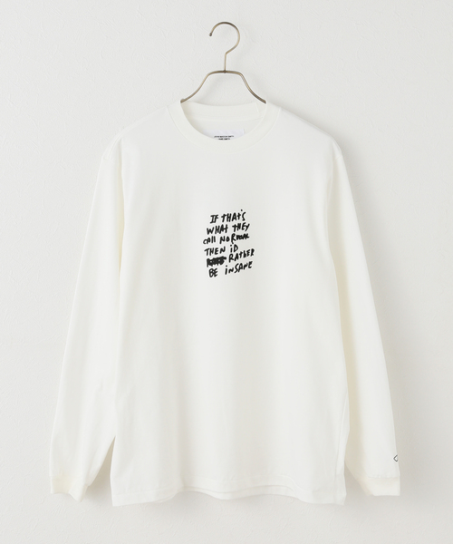 plage(プラージュ)の「JANE SMITH / ジェーンスミス JAI TANJU BE INSANE LS Tシャツ(Tシャツ/カットソー・レディース・ホワイト・FREE)」の7枚目の写真