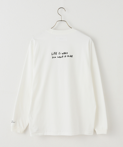 plage(プラージュ)の「JANE SMITH / ジェーンスミス JAI TANJU BE INSANE LS Tシャツ(Tシャツ/カットソー・レディース・ホワイト・FREE)」の8枚目の写真