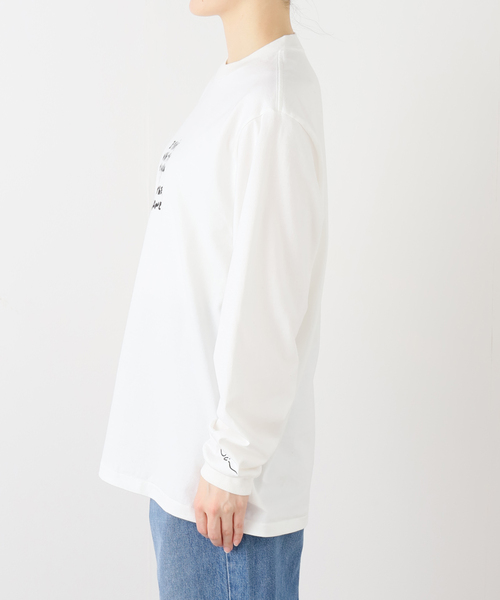 plage(プラージュ)の「JANE SMITH / ジェーンスミス JAI TANJU BE INSANE LS Tシャツ(Tシャツ/カットソー・レディース・ホワイト・FREE)」の15枚目の写真