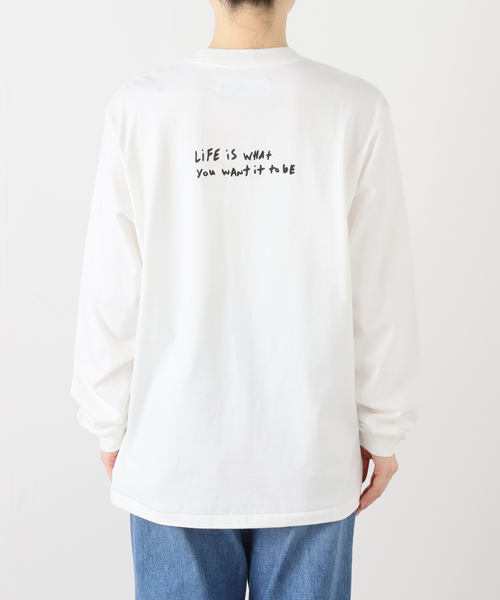 plage(プラージュ)の「JANE SMITH / ジェーンスミス JAI TANJU BE INSANE LS Tシャツ(Tシャツ/カットソー・レディース・ホワイト・FREE)」の16枚目の写真