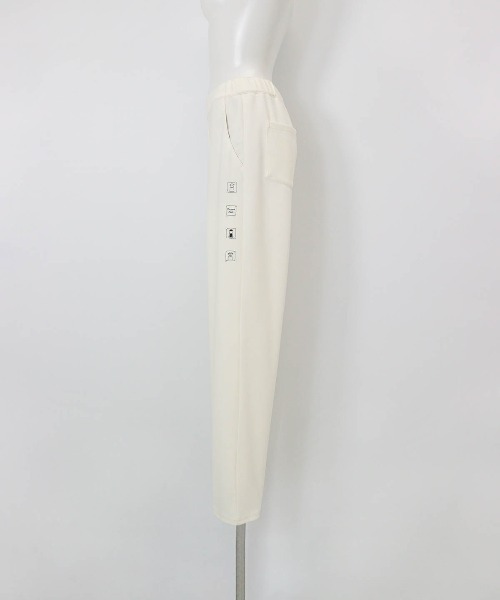 Picone CLUB(ピッコーネクラブ)の「UV冷感ベーシックテーパードパンツ(その他パンツ・レディース・ブラック/ホワイト/ライトグレー・LL/L/M/S)」の8枚目の写真
