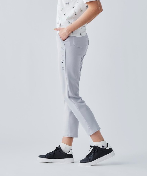 Picone CLUB(ピッコーネクラブ)の「UV冷感ベーシックテーパードパンツ(その他パンツ・レディース・ブラック/ホワイト/ライトグレー・LL/L/M/S)」の12枚目の写真