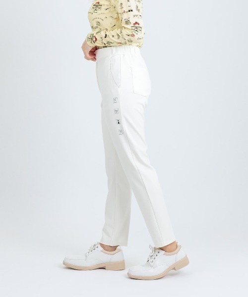 Picone CLUB(ピッコーネクラブ)の「UV冷感ベーシックテーパードパンツ(その他パンツ・レディース・ブラック/ホワイト/ライトグレー・LL/L/M/S)」の18枚目の写真