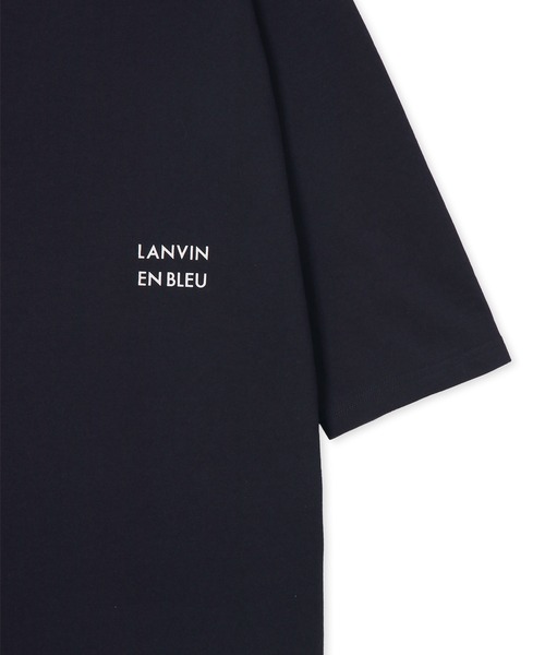 LANVIN en Bleu(ランバンオンブルー)の「8オンス 7分袖 ヘンリーネックTシャツ(Tシャツ/カットソー・メンズ・ブラック/ネイビー/ブルーグレー/オフホワイト・52/50/48/46)」の19枚目の写真