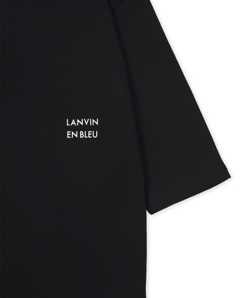 LANVIN en Bleu(ランバンオンブルー)の「8オンス 7分袖 ヘンリーネックTシャツ(Tシャツ/カットソー・メンズ・ブラック/ネイビー/ブルーグレー/オフホワイト・52/50/48/46)」の21枚目の写真
