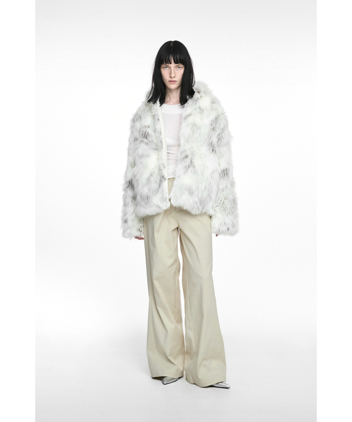 NACHE（ナチェ）の「FOLDED WIDE PANTS (UNISEX) LIGHT BEIGE（その他パンツ・レディース・その他・2/1）」の2枚目の写真