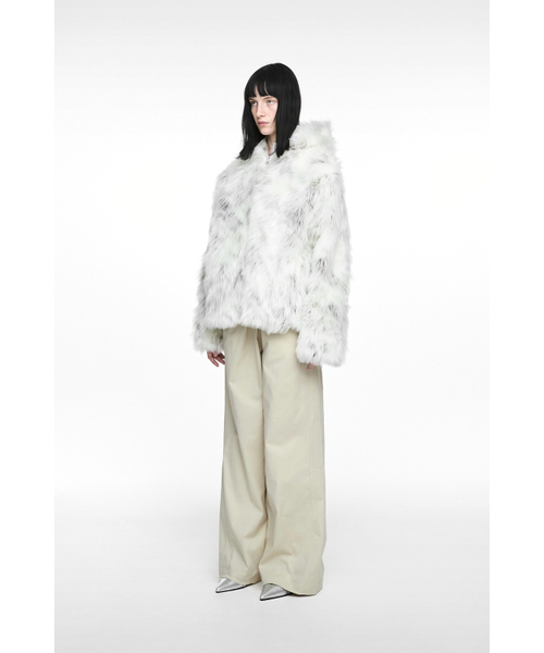 NACHE（ナチェ）の「FOLDED WIDE PANTS (UNISEX) LIGHT BEIGE（その他パンツ・レディース・その他・2/1）」の3枚目の写真
