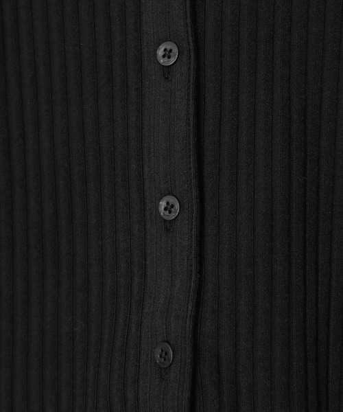 NIKE（ナイキ）の「NIKE WMNS NSW CHLL KNIT WIDE R IF0235-010（カーディガン/ボレロ・メンズ・ブラック・MEDIUM/LARGE）」の7枚目の写真