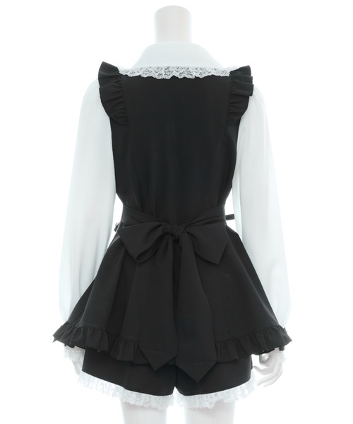 Secret Honey（シークレットハニー）の「ヨークフリルレースセットアップ（セットアップ・レディース・ストライプ/ブラック・MEDIUM）」の11枚目の写真