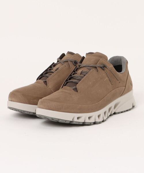ECCO(エコー)の「ECCO MULTI-VENT メンズ 本革 スニーカー GORE-TEX防水(スニーカー・メンズ・ブラウン・42)」の1枚目の写真