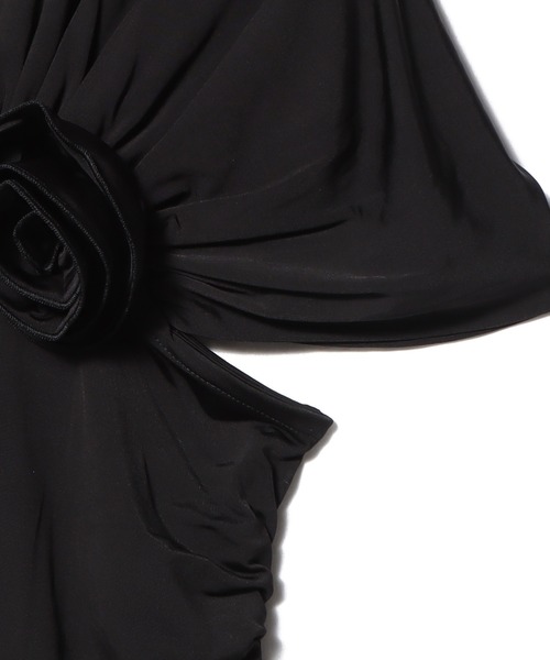 BAUM UND PFERDGARTEN（バウムウンドヘルガーデン）の「BAUM UND PFERDGARTEN  / Jansje トップス（Tシャツ/カットソー・レディース・ブラック・X-SMALL）」の4枚目の写真