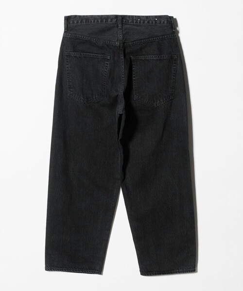 SCYE BASICS（サイベーシックス）の「＜SCYE BASICS＞ブラック バギー デニム パンツ（デニムパンツ・メンズ・ブラック・29inch/31inch/30inch）」の12枚目の写真